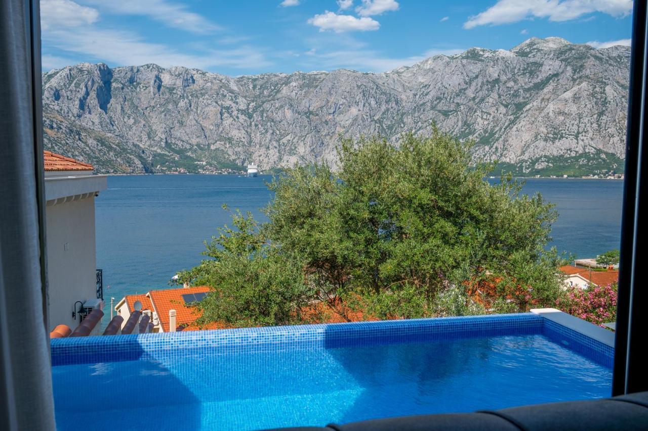 Stoliva Residence With Infinity Pool Kotor Exterior foto